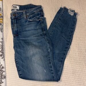PAIGE Classic Blue Denim Jeans